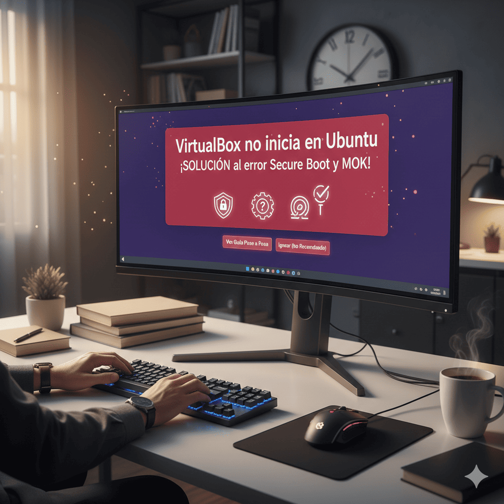 Cómo instalar VirtualBox en Ubuntu con Secure Boot habilitado