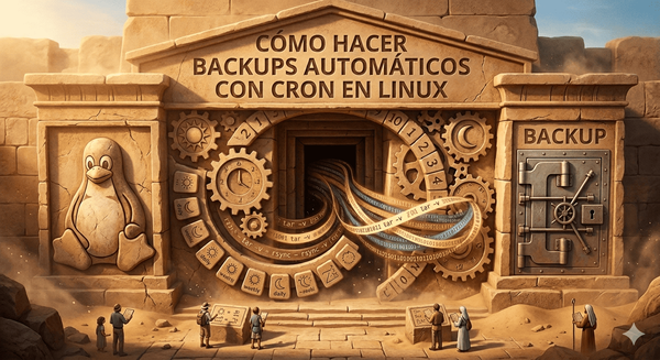 Cómo hacer backups automáticos con cron en Linux