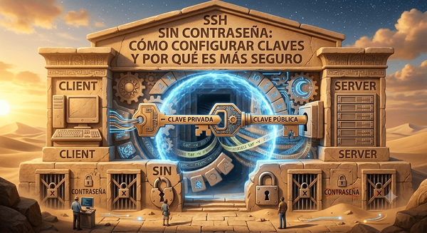 Claves SSH: configura SSH sin contraseña paso a paso en Linux